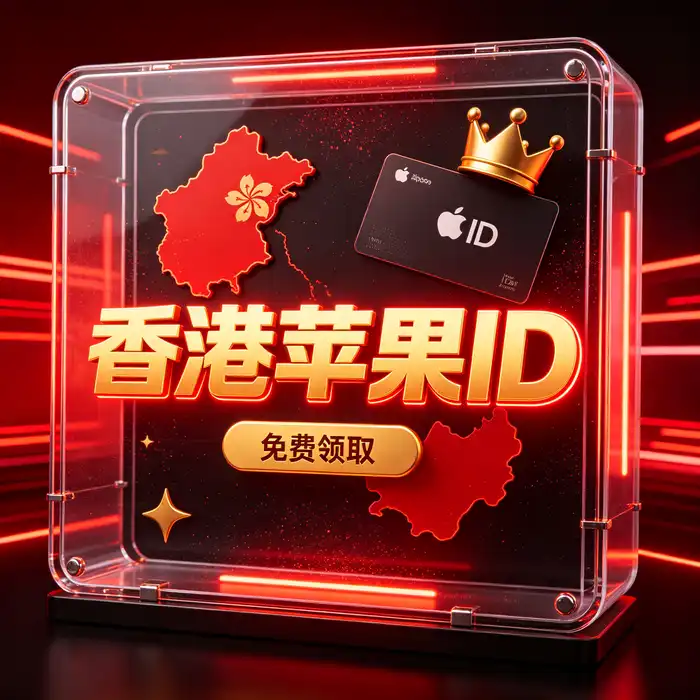 美区ID账号与Apple ID地区选择指南的暖色视觉展示